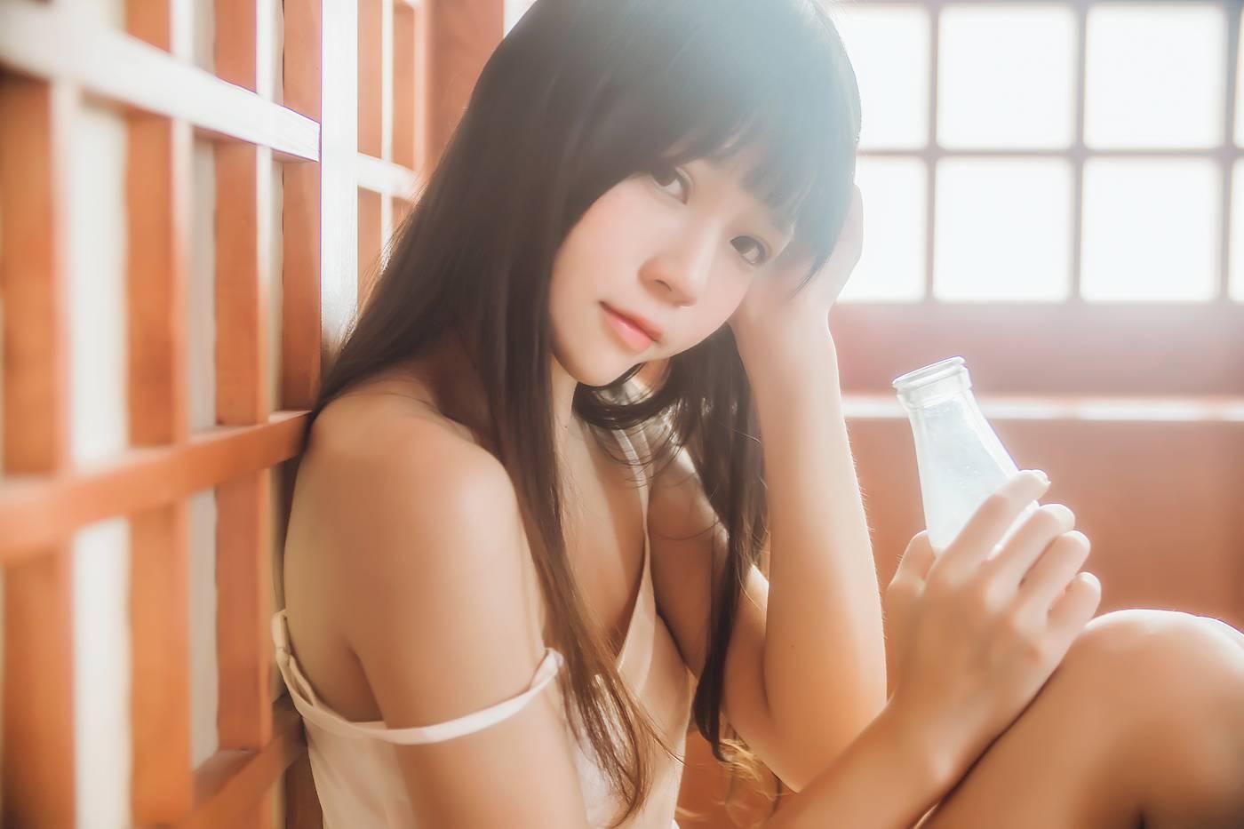 桜桃喵 – NO.50 未熟1 小背心换水手服 [144P]插图9