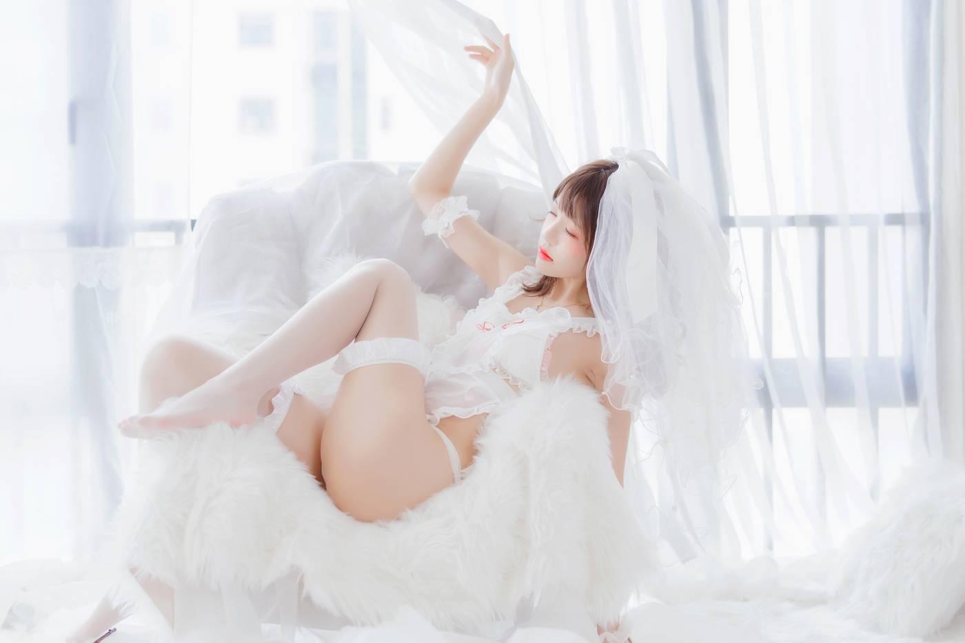 桜桃喵 – NO.81 轻纱 上 [33P]插图8