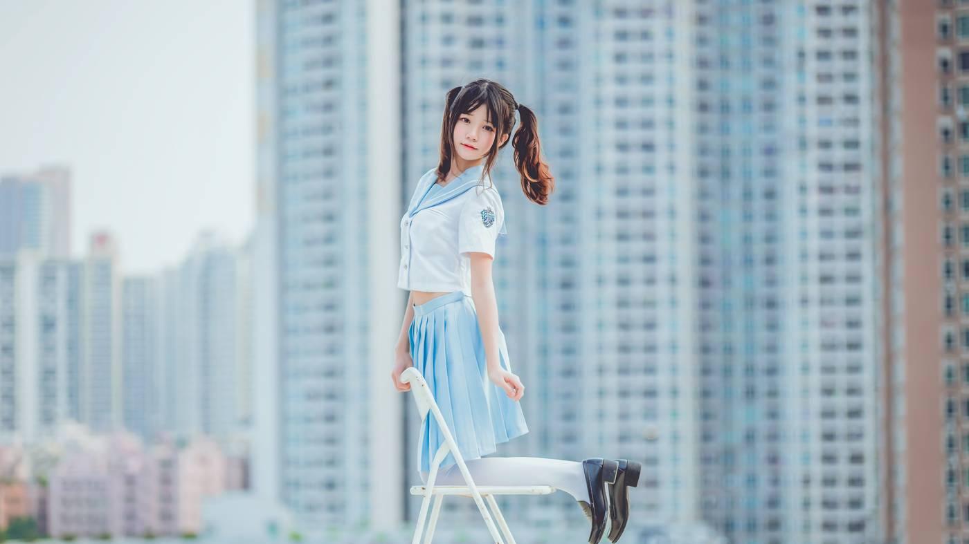 桜桃喵 – NO.101 少女×4 -微风轻轻起（19P[19P]插图9