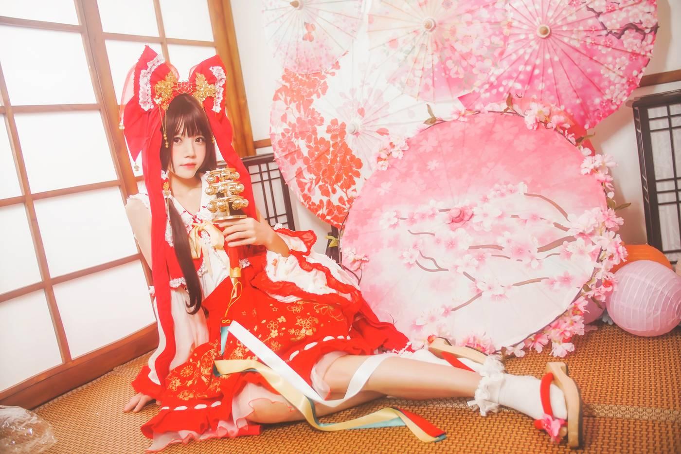 桜桃喵 – NO.61 灵梦 [45P]插图