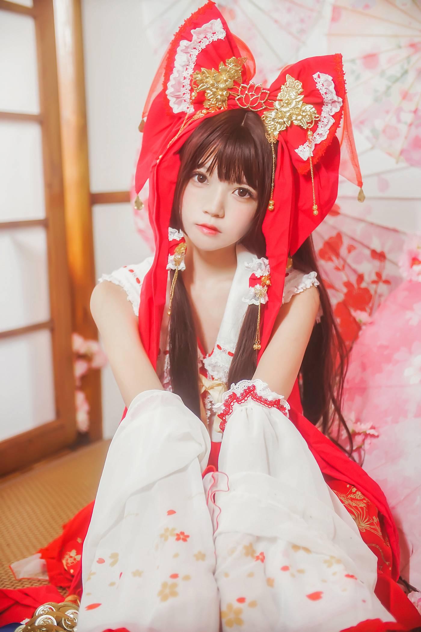 桜桃喵 – NO.61 灵梦 [45P]插图3
