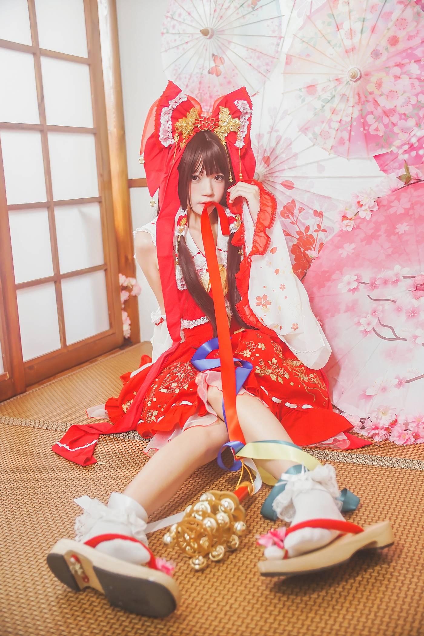 桜桃喵 – NO.61 灵梦 [45P]插图5