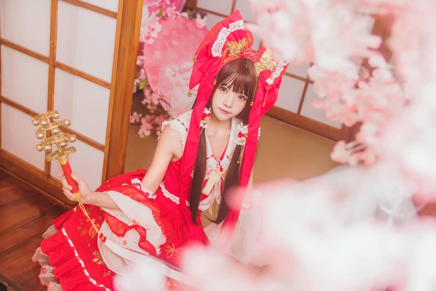 桜桃喵 – NO.61 灵梦 [45P]插图