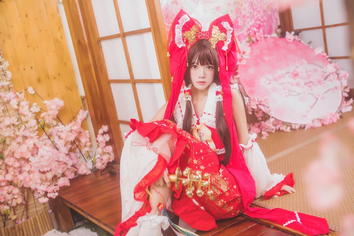 桜桃喵 – NO.61 灵梦 [45P]插图2