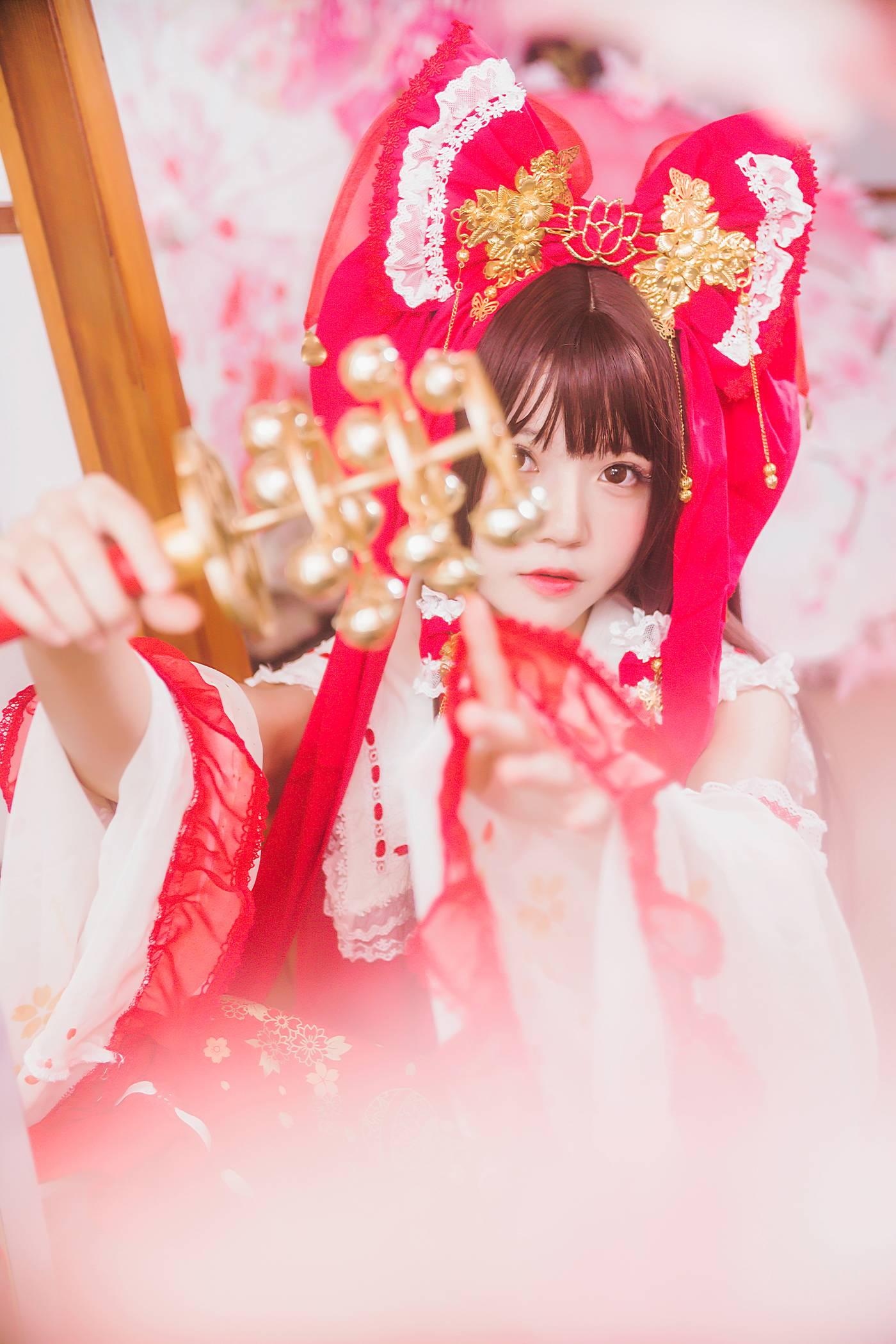 桜桃喵 – NO.61 灵梦 [45P]插图3
