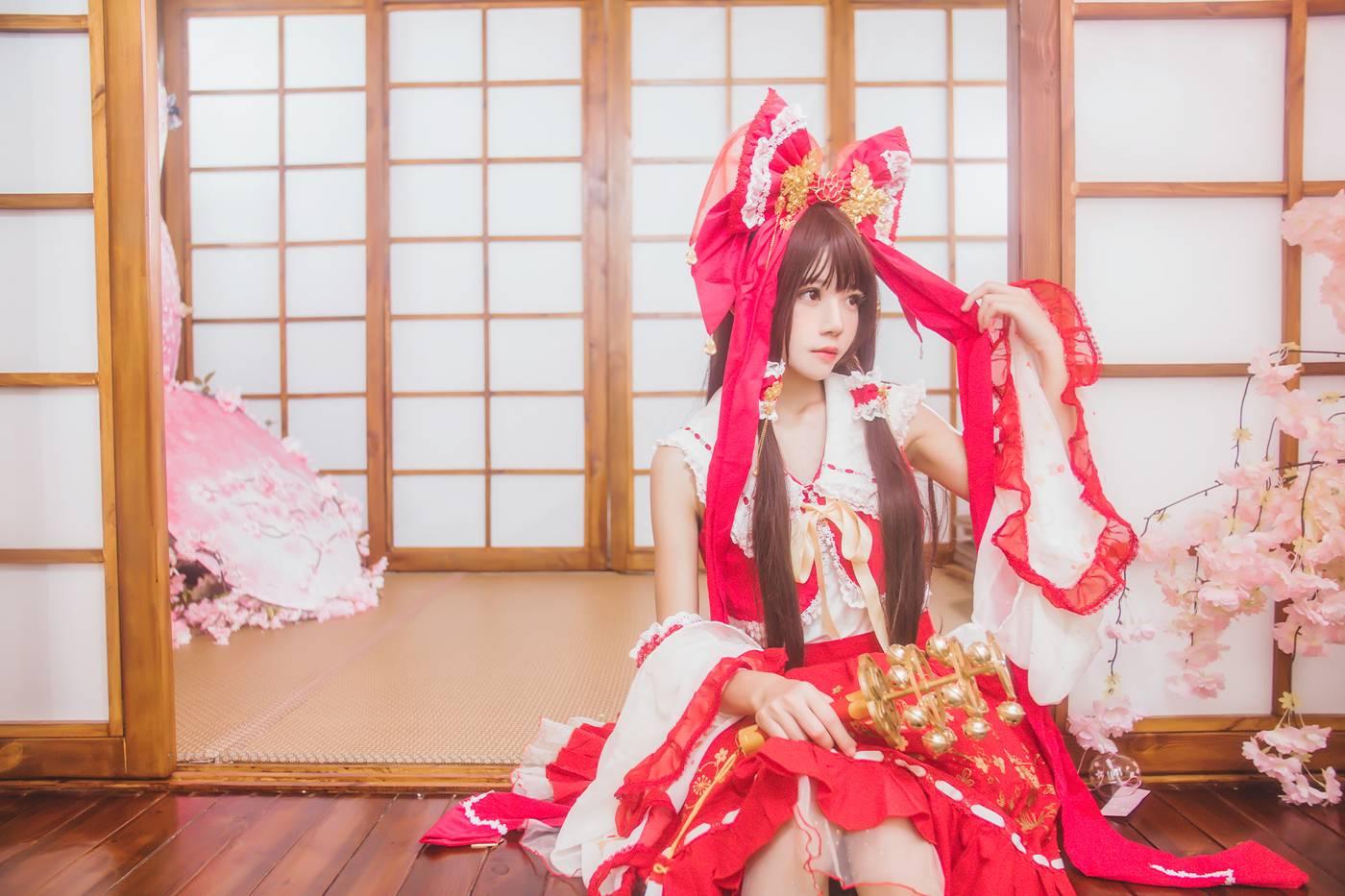 桜桃喵 – NO.61 灵梦 [45P]插图5