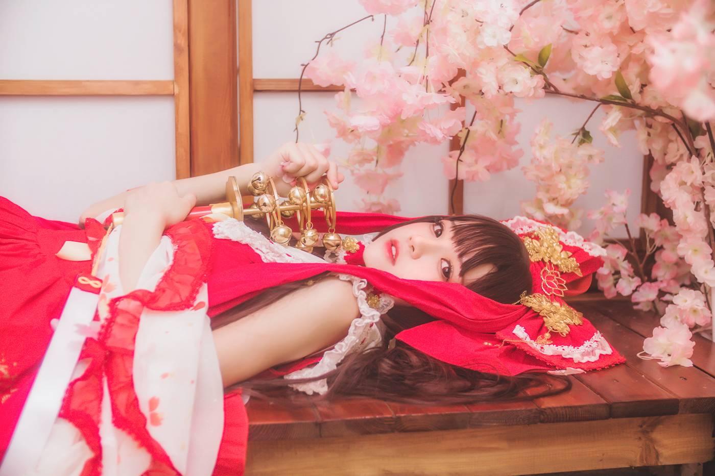 桜桃喵 – NO.61 灵梦 [45P]插图4