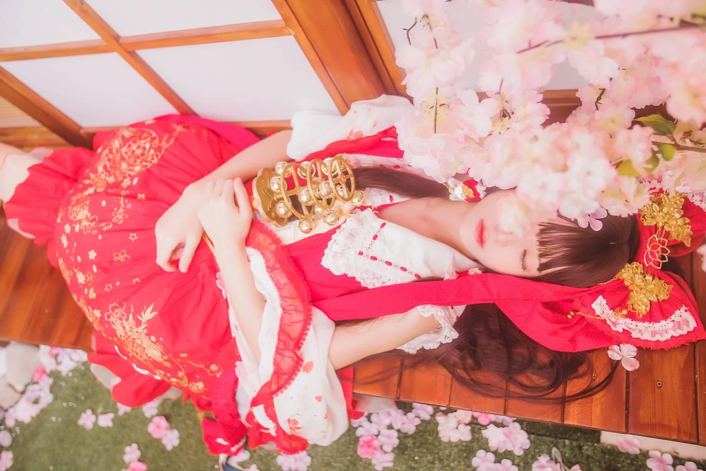 桜桃喵 – NO.61 灵梦 [45P]插图
