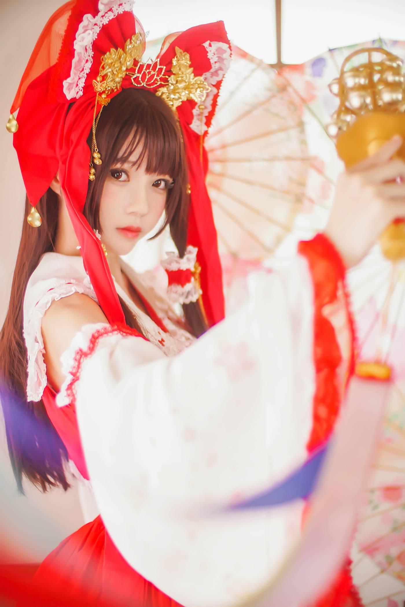 桜桃喵 – NO.61 灵梦 [45P]插图4