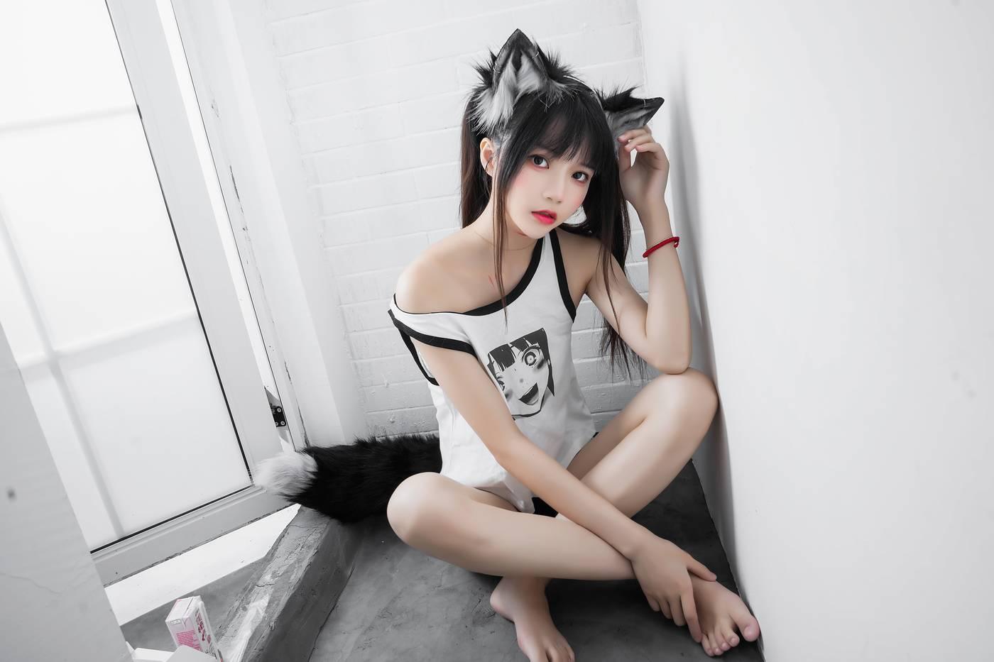 桜桃喵 – NO.124 狼崽崽 [60P]插图6