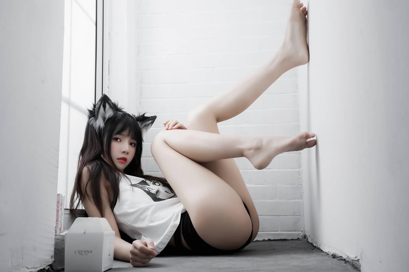 桜桃喵 – NO.124 狼崽崽 [60P]插图9