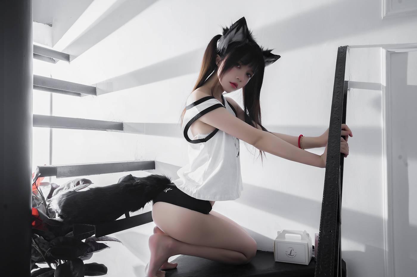桜桃喵 – NO.124 狼崽崽 [60P]插图5