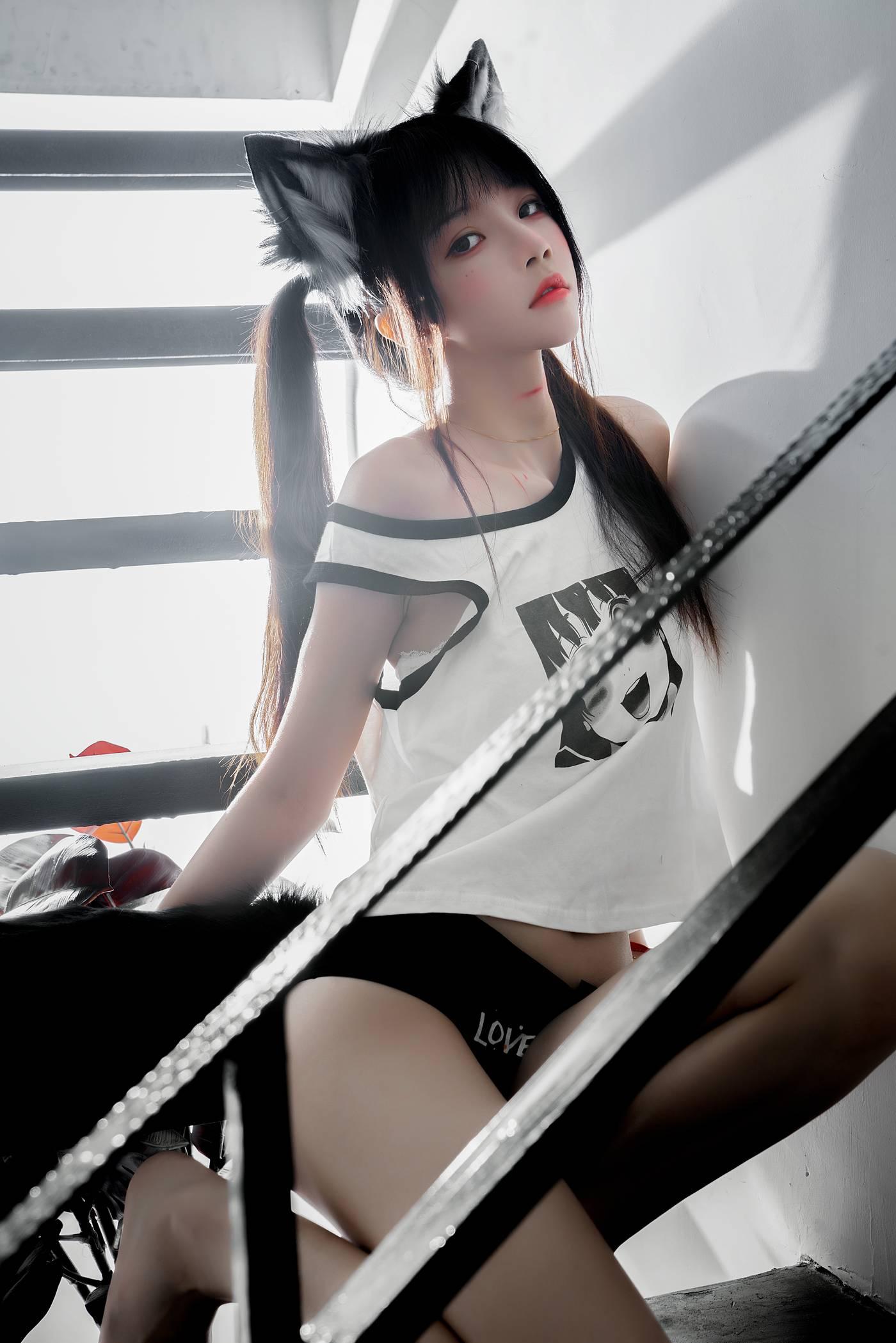 桜桃喵 – NO.124 狼崽崽 [60P]插图8