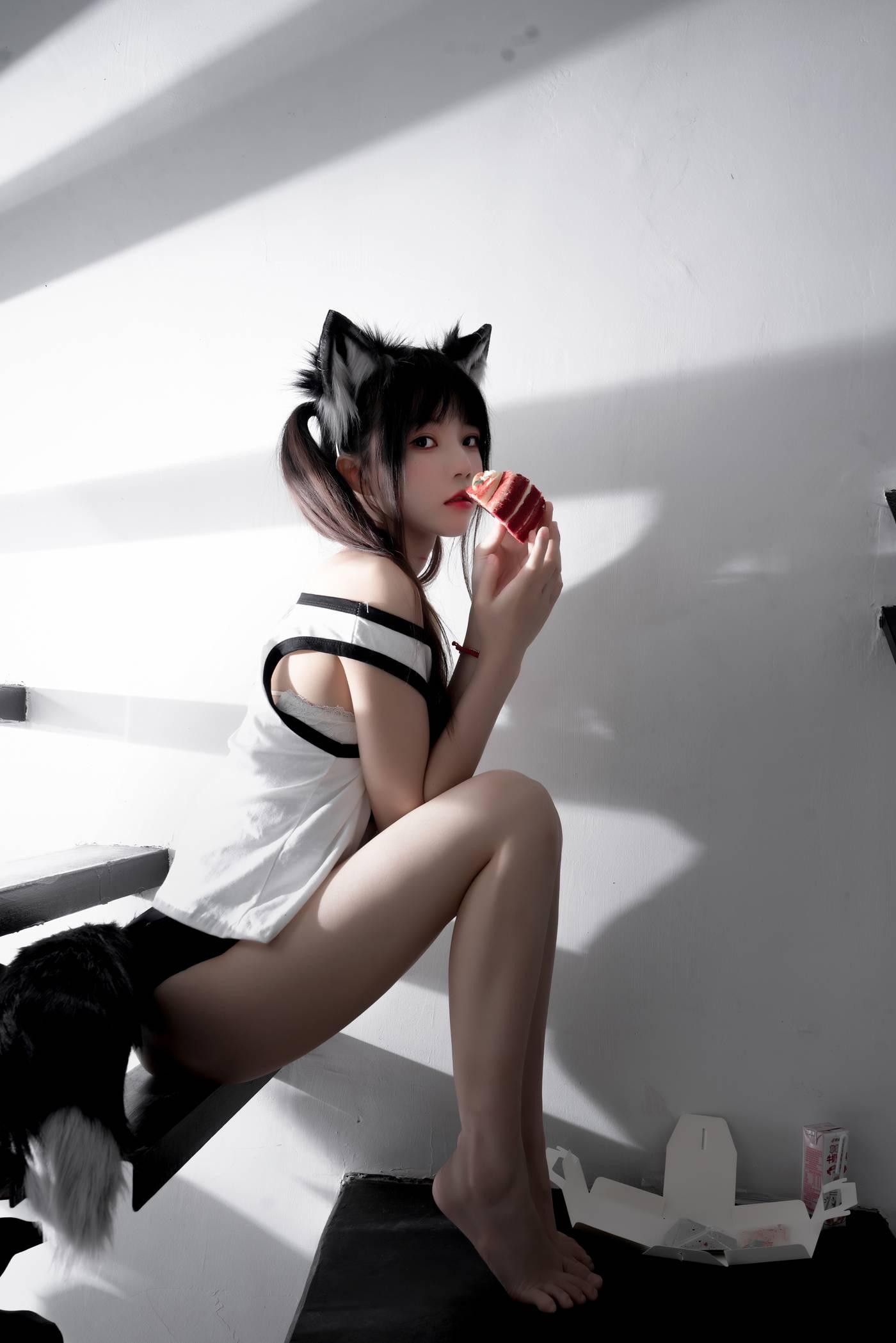 桜桃喵 – NO.124 狼崽崽 [60P]插图1