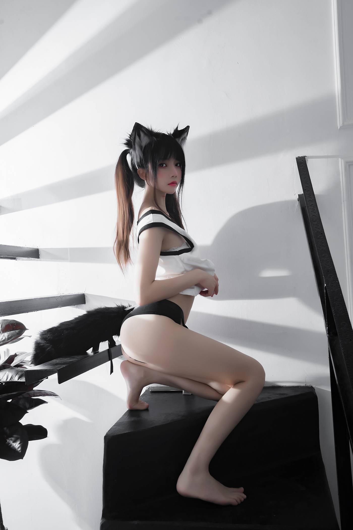 桜桃喵 – NO.124 狼崽崽 [60P]插图7