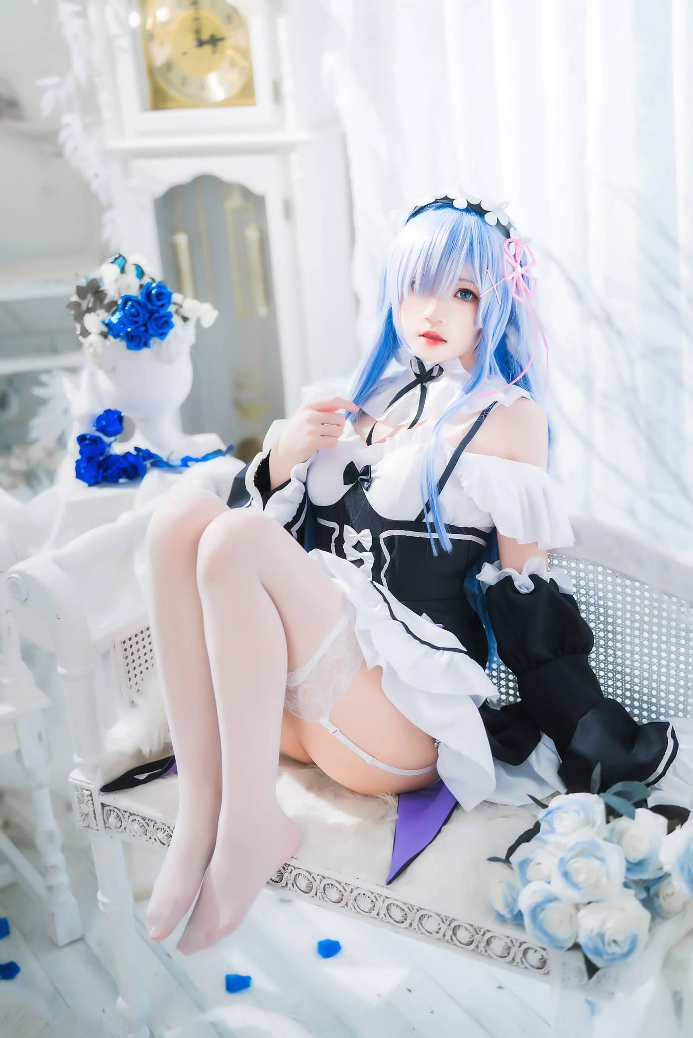 桜桃喵 – NO.130 长发蕾姆01 [45P]插图