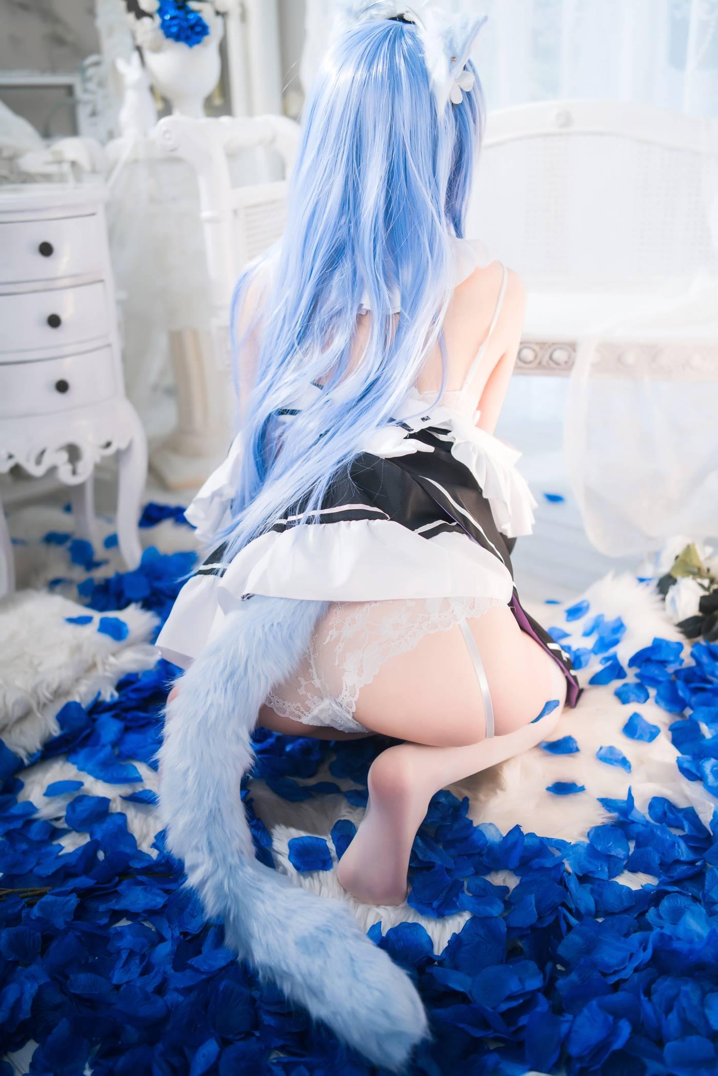 桜桃喵 – NO.130 长发蕾姆01 [45P]插图4