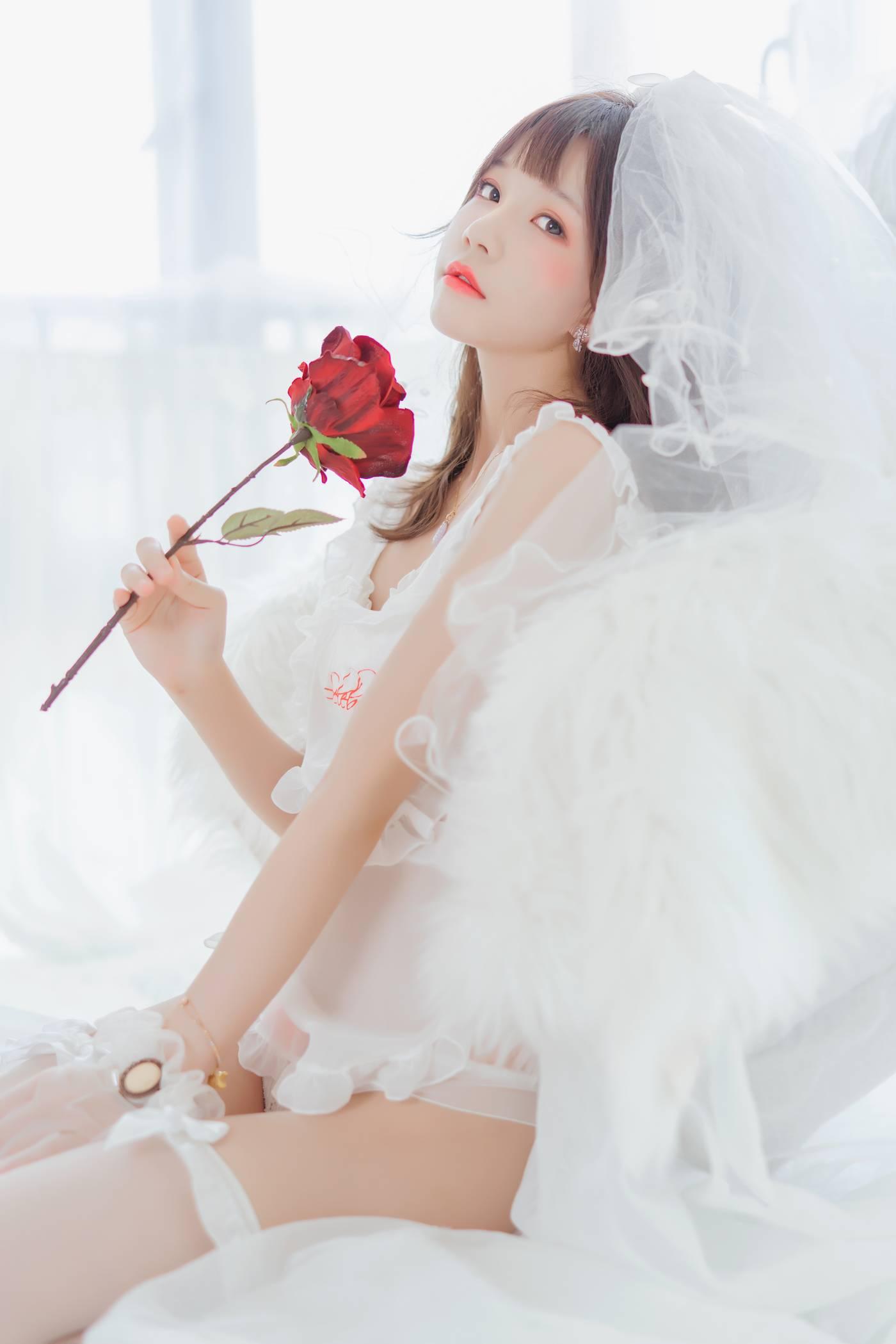桜桃喵 – NO.82 轻纱 下 [34P]插图6