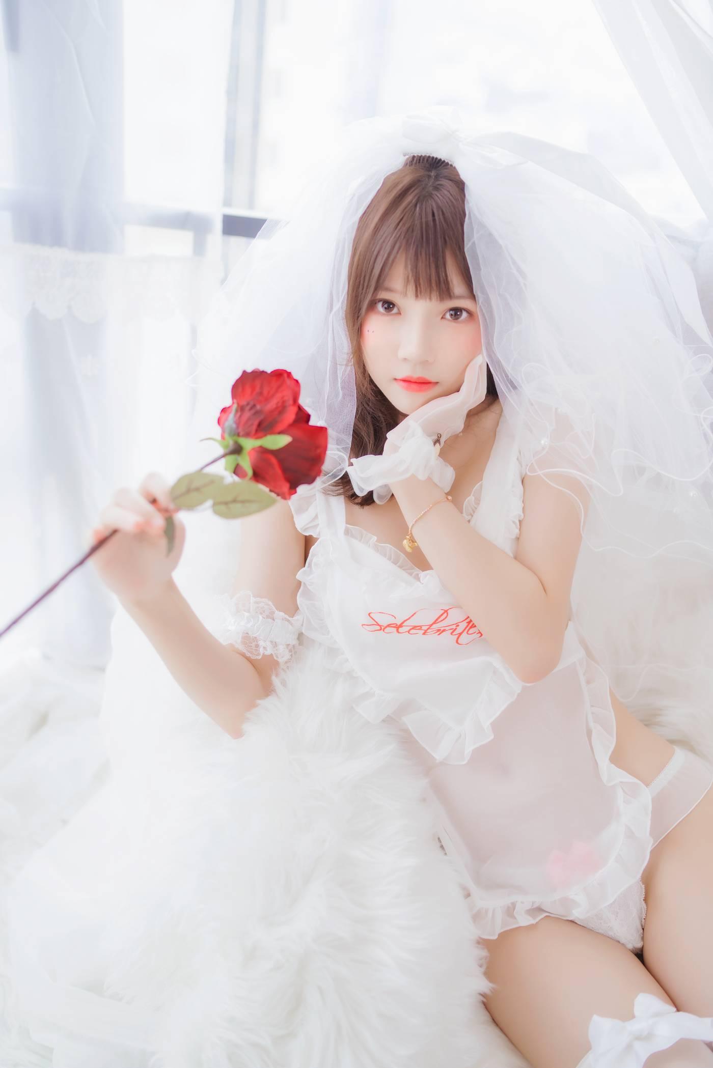 桜桃喵 – NO.82 轻纱 下 [34P]插图4
