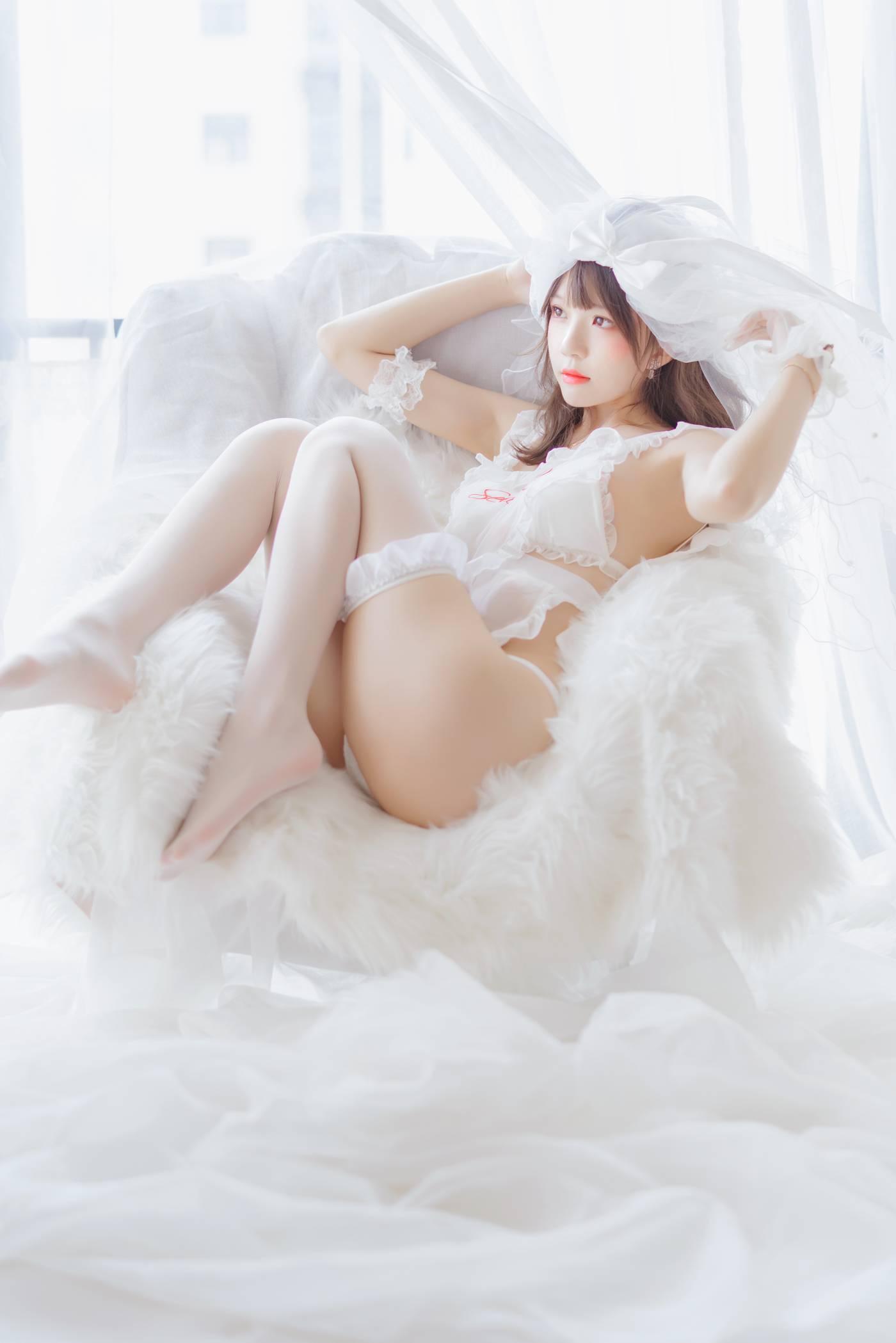 桜桃喵 – NO.82 轻纱 下 [34P]插图8