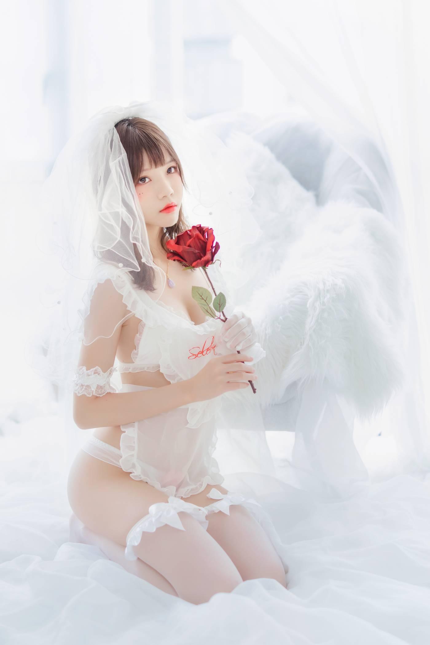 桜桃喵 – NO.82 轻纱 下 [34P]插图3