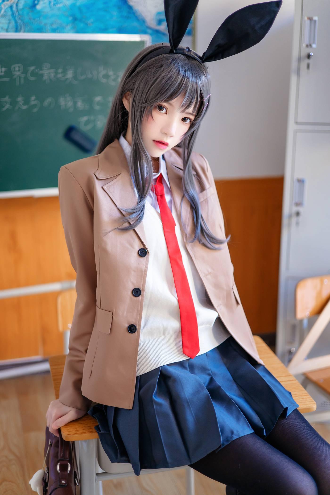 桜桃喵 – NO.119 麻衣学姐制服 [52P]插图1