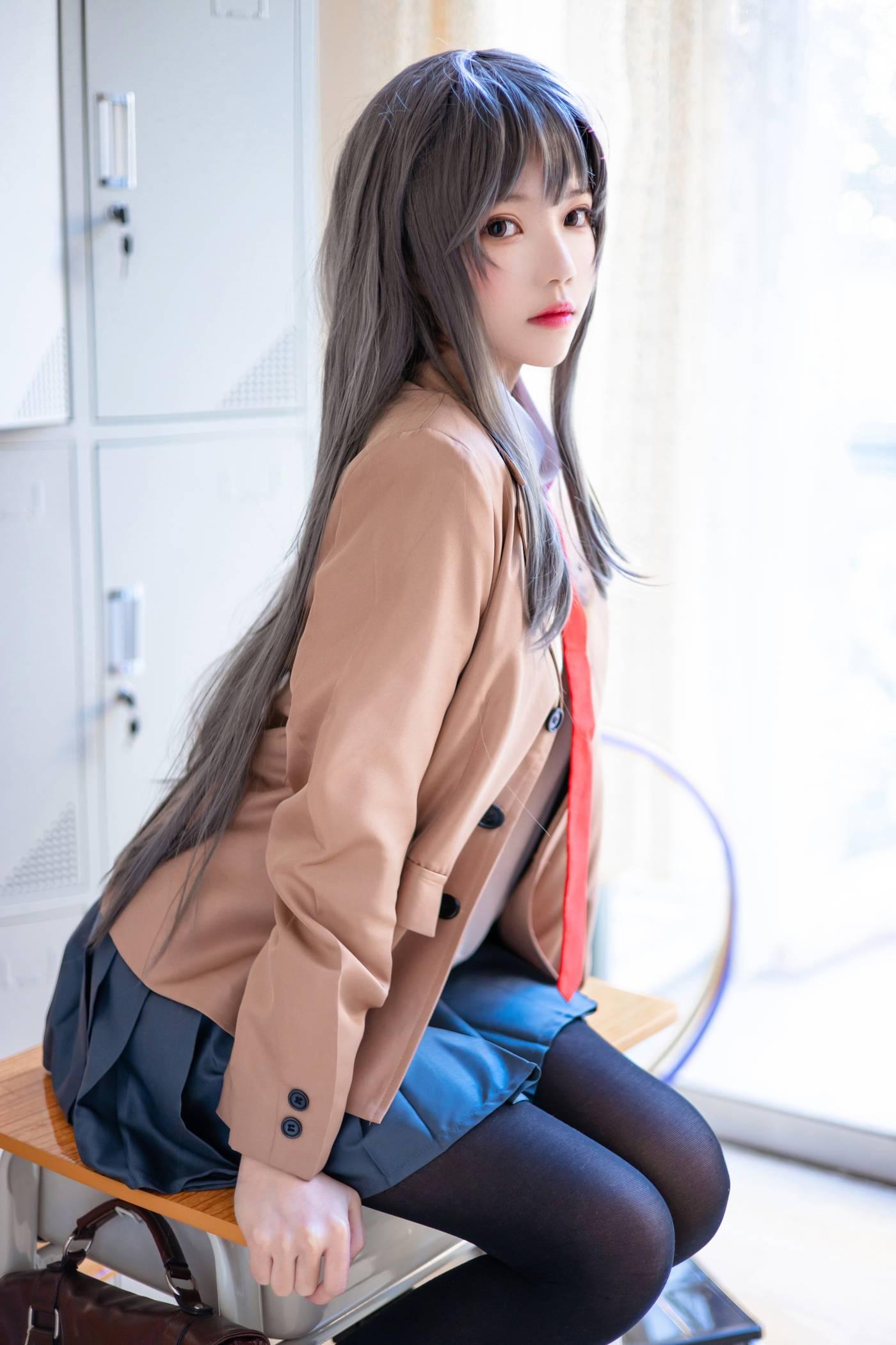 桜桃喵 – NO.119 麻衣学姐制服 [52P]插图5