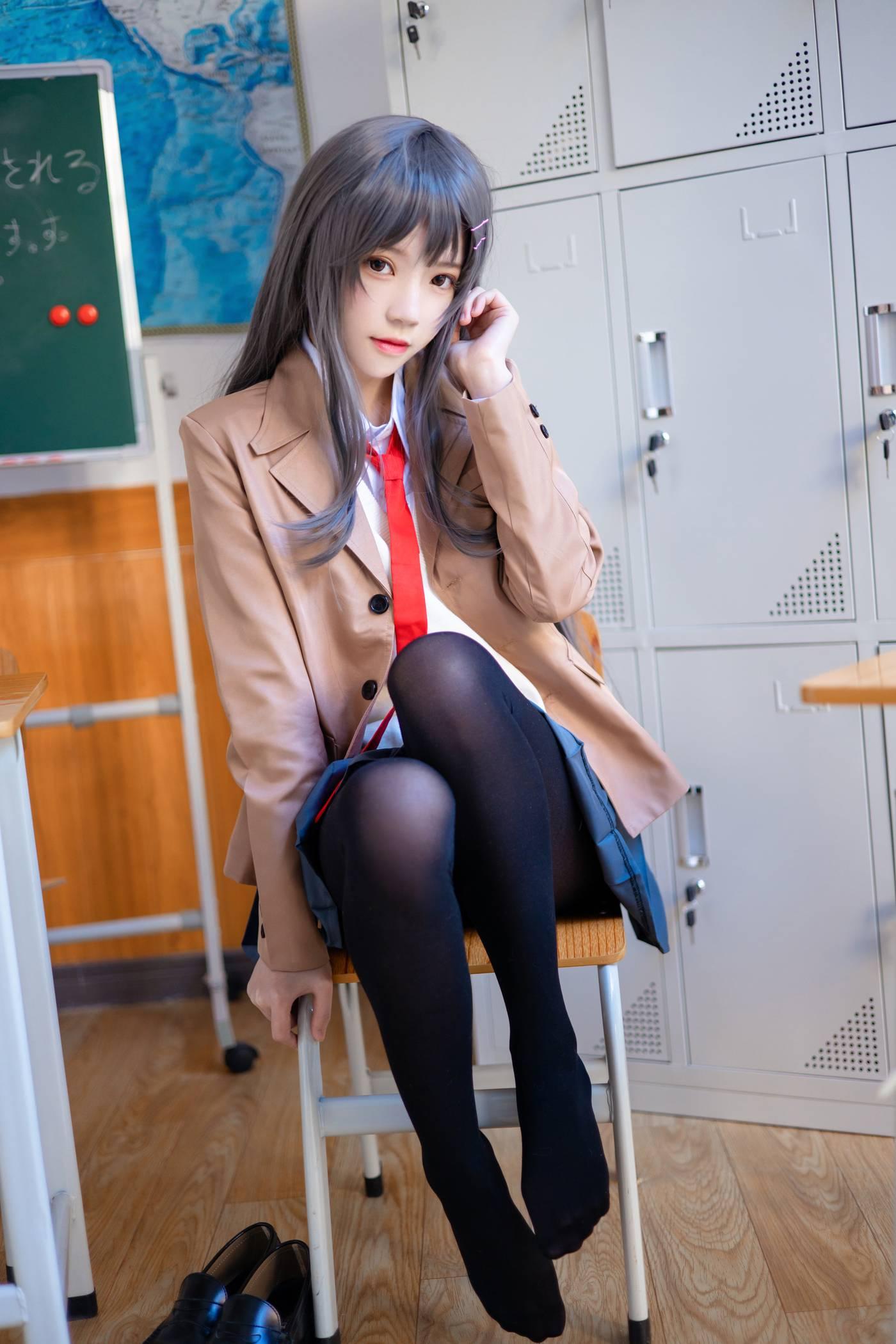 桜桃喵 – NO.119 麻衣学姐制服 [52P]插图4