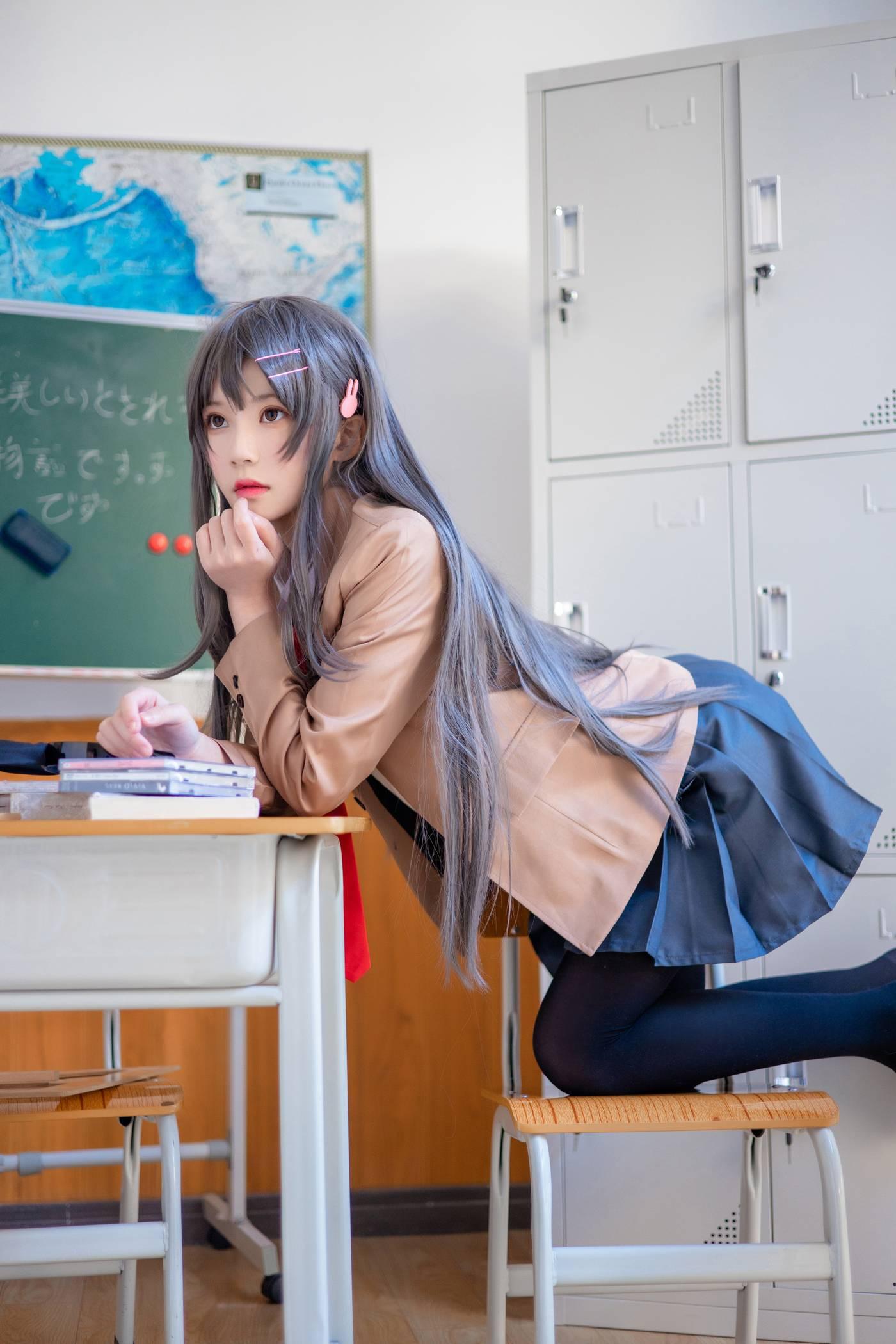 桜桃喵 – NO.119 麻衣学姐制服 [52P]插图