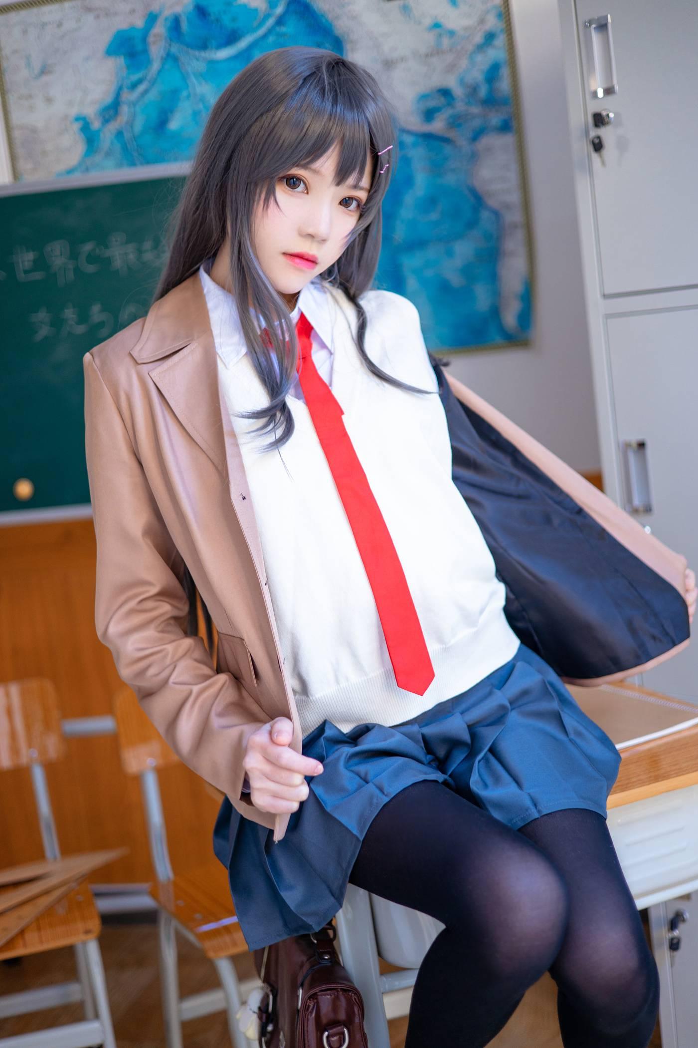 桜桃喵 – NO.119 麻衣学姐制服 [52P]插图