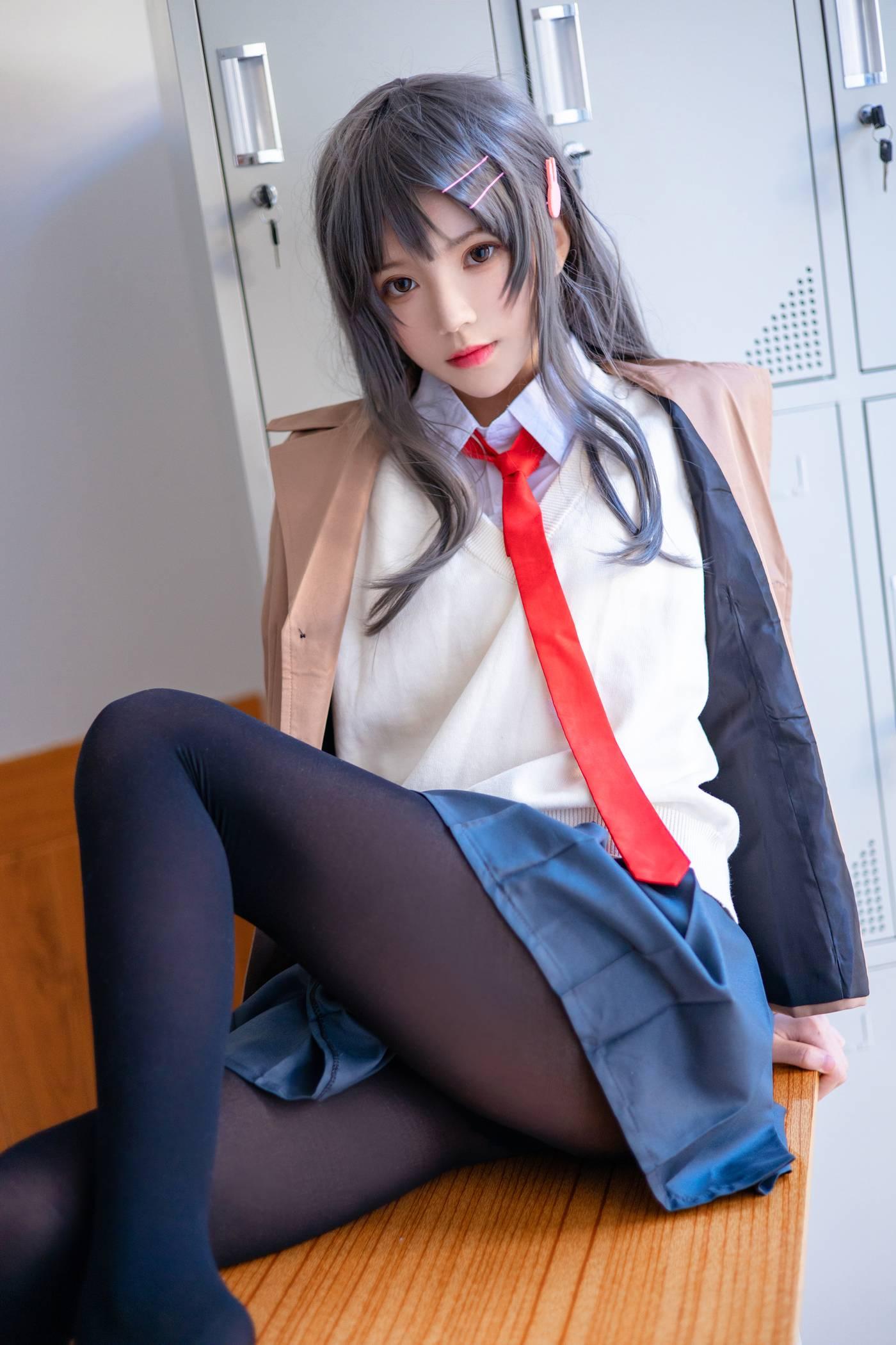 桜桃喵 – NO.119 麻衣学姐制服 [52P]插图2