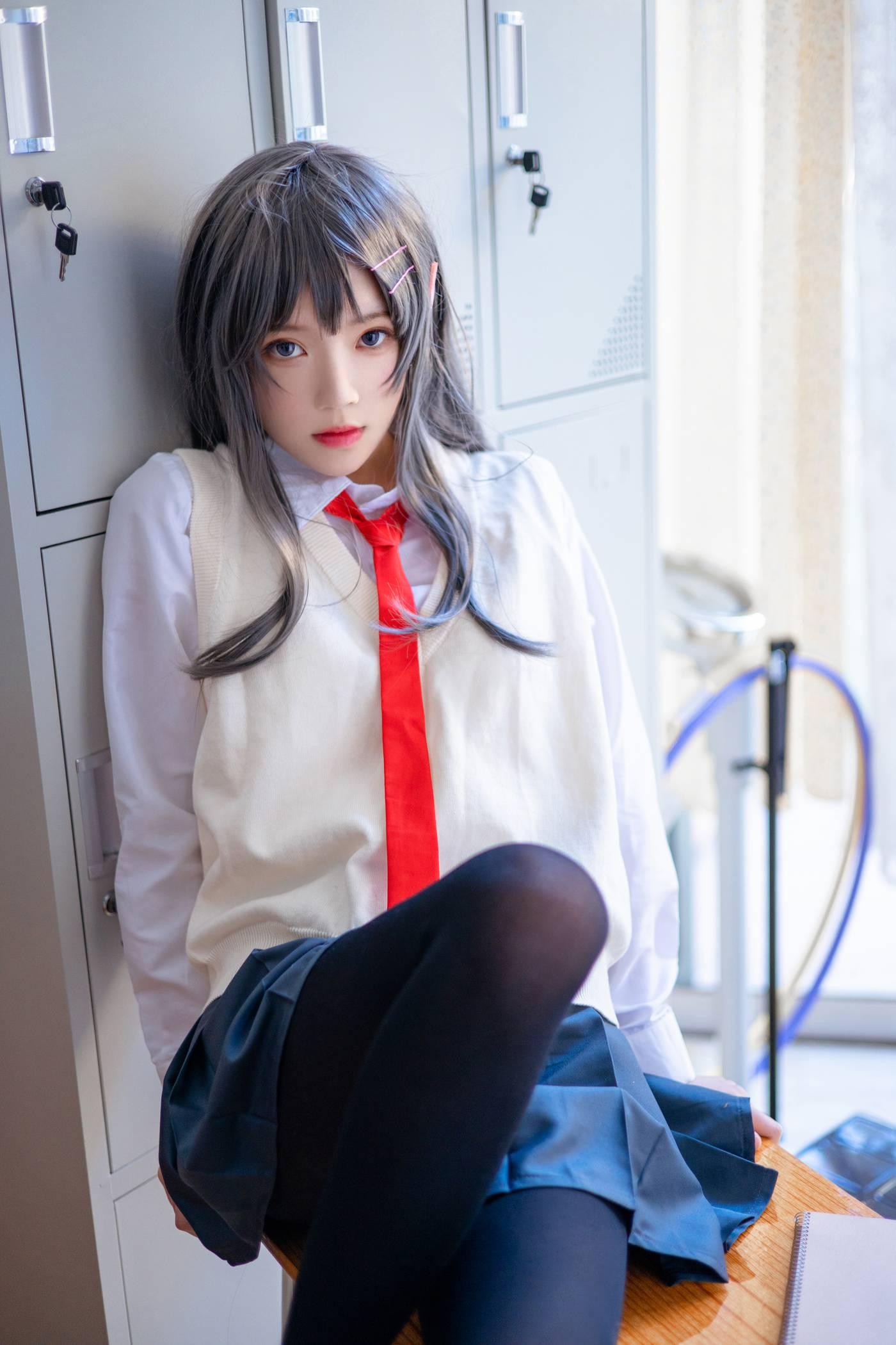 桜桃喵 – NO.119 麻衣学姐制服 [52P]插图7