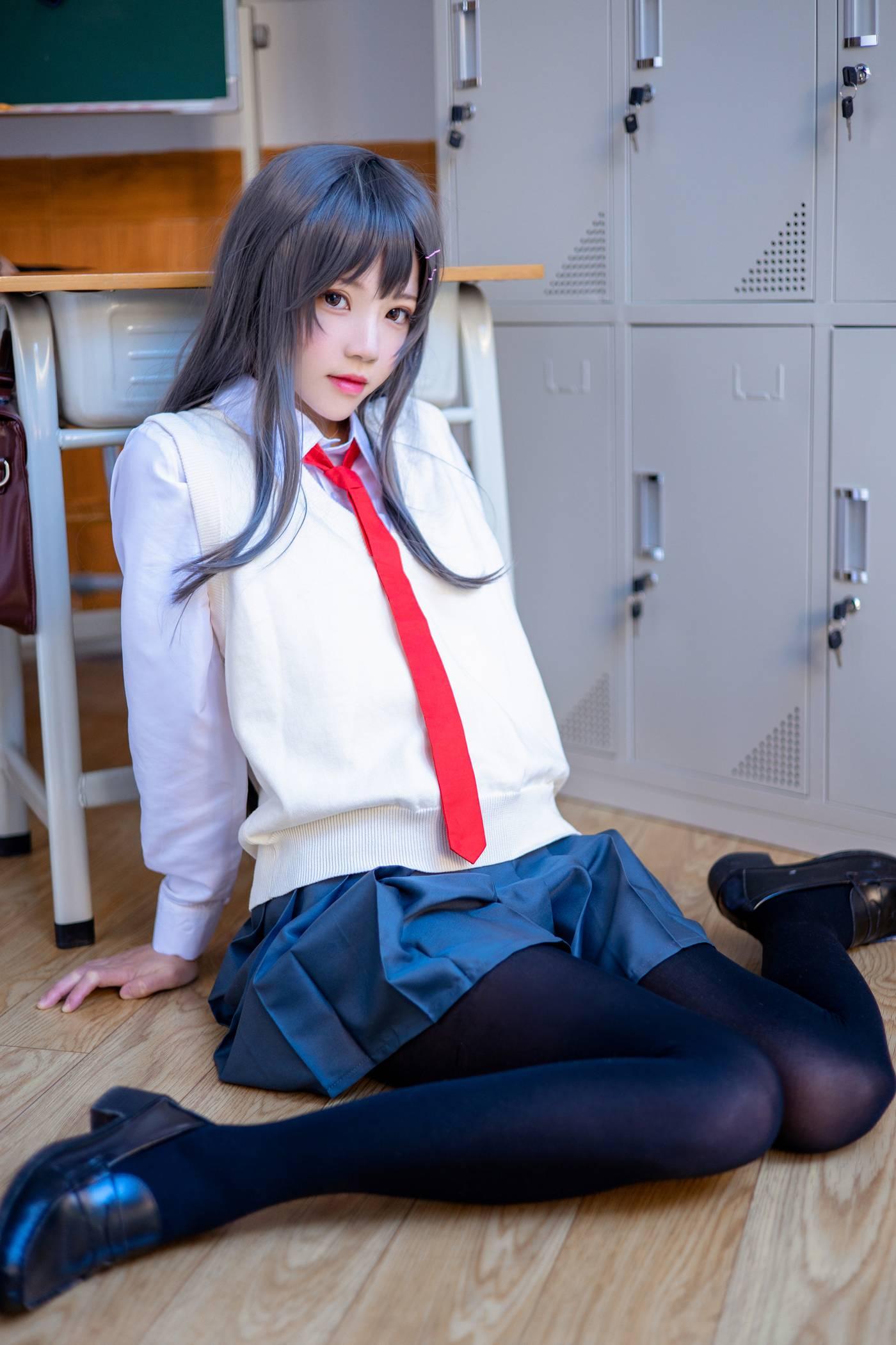 桜桃喵 – NO.119 麻衣学姐制服 [52P]插图8