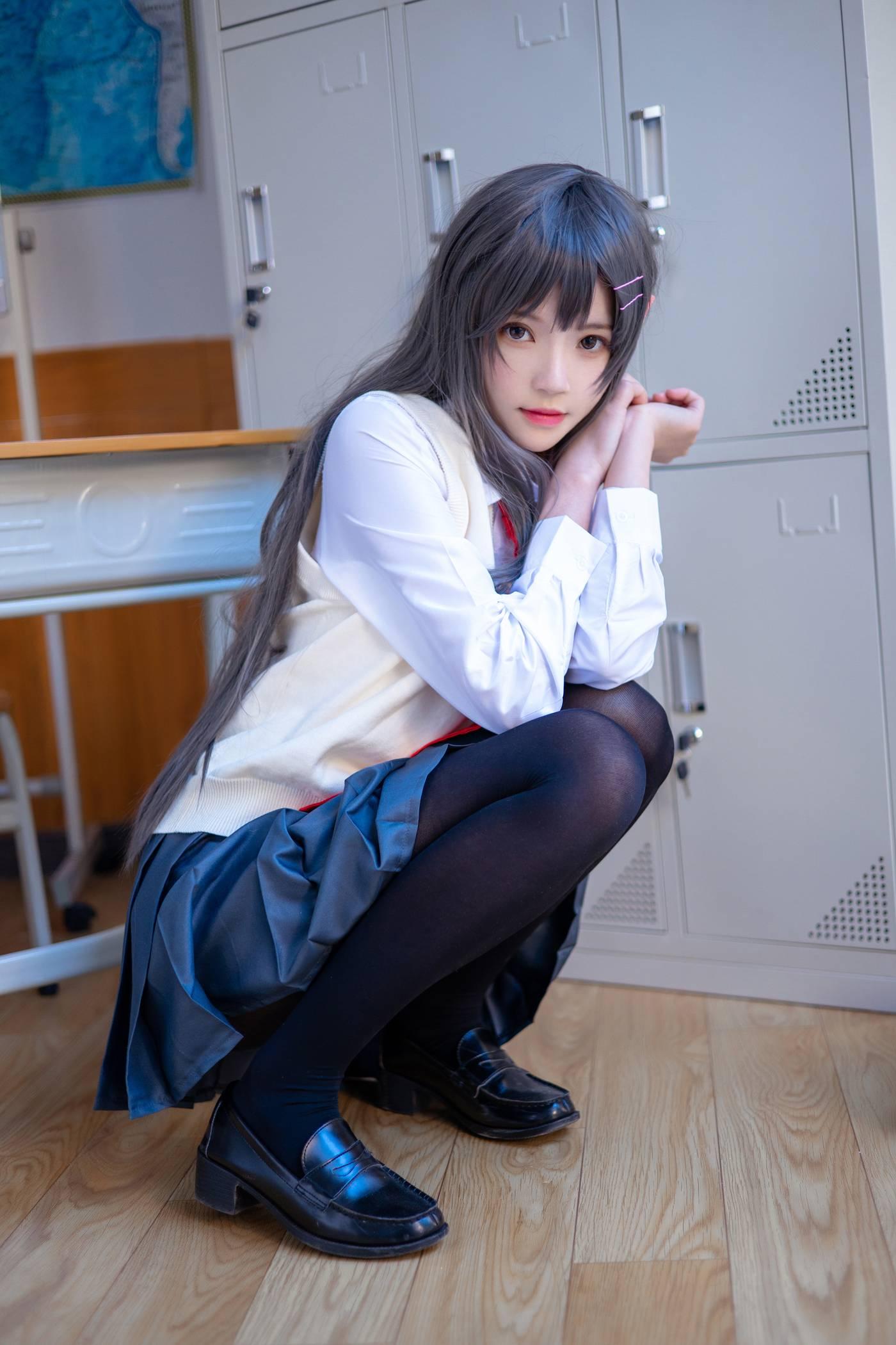 桜桃喵 – NO.119 麻衣学姐制服 [52P]插图1