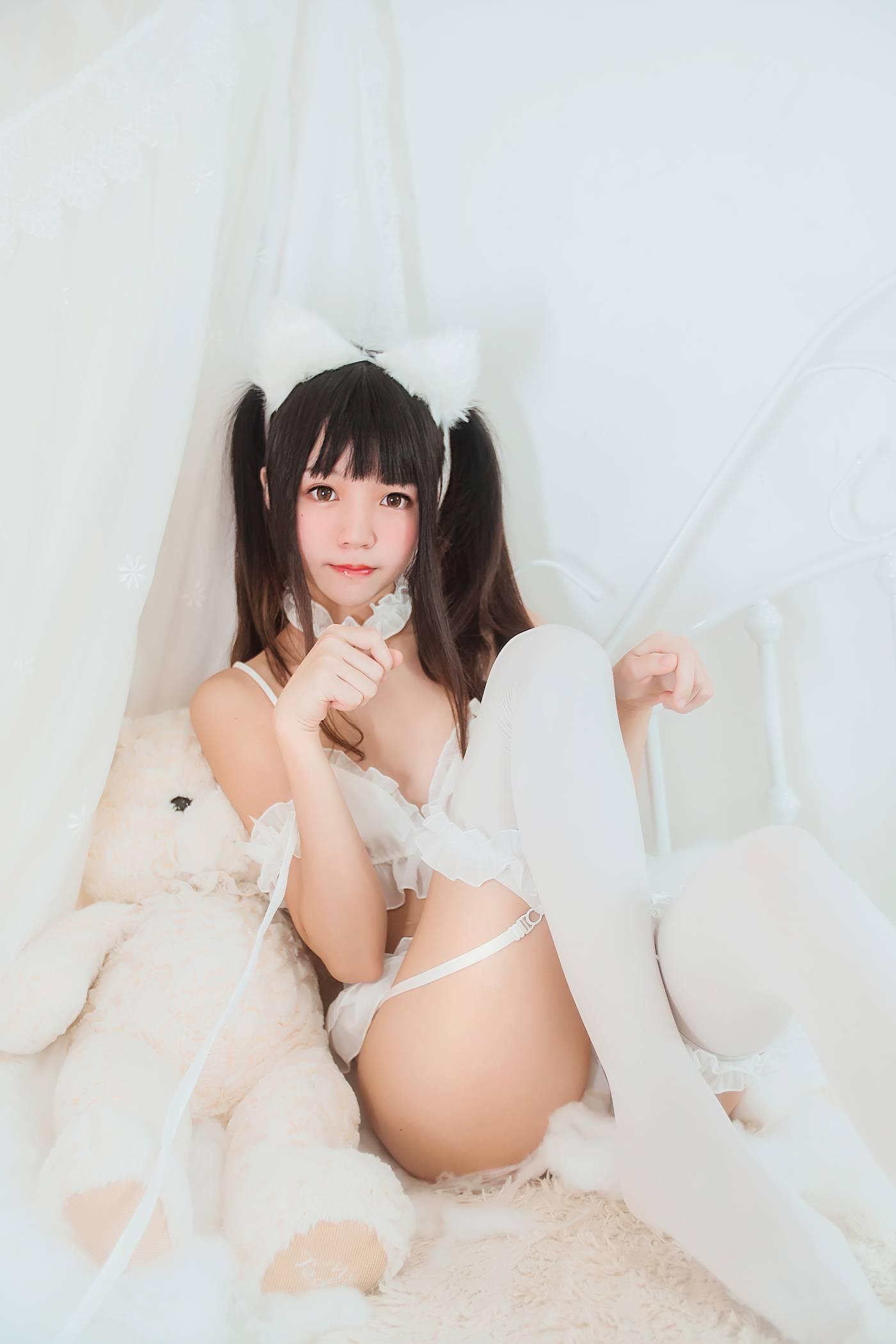 桜桃喵 – NO.68 白猫 [32P]插图4