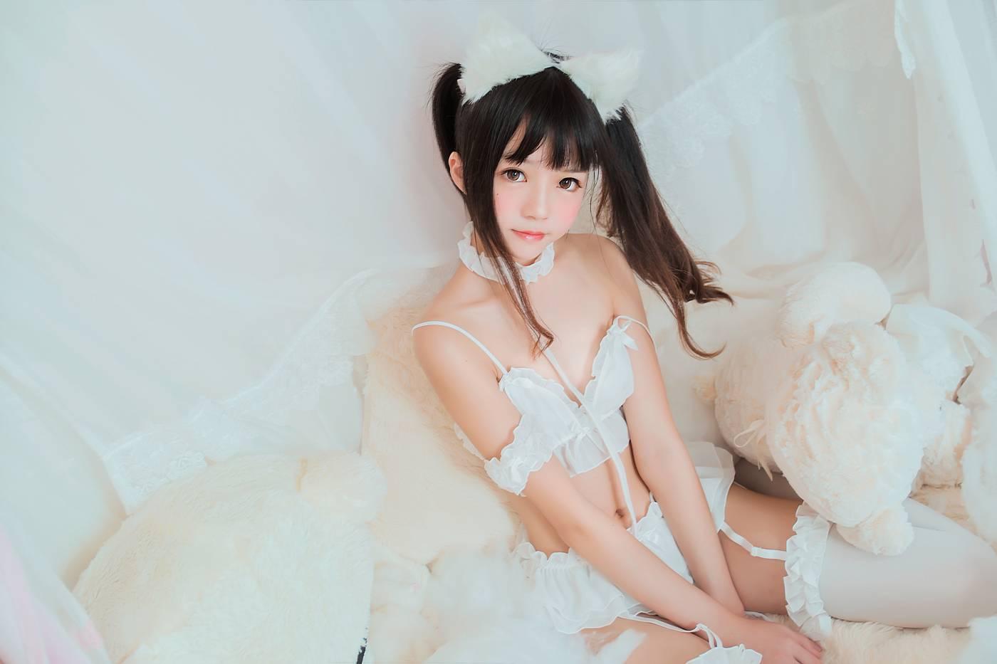 桜桃喵 – NO.68 白猫 [32P]插图9