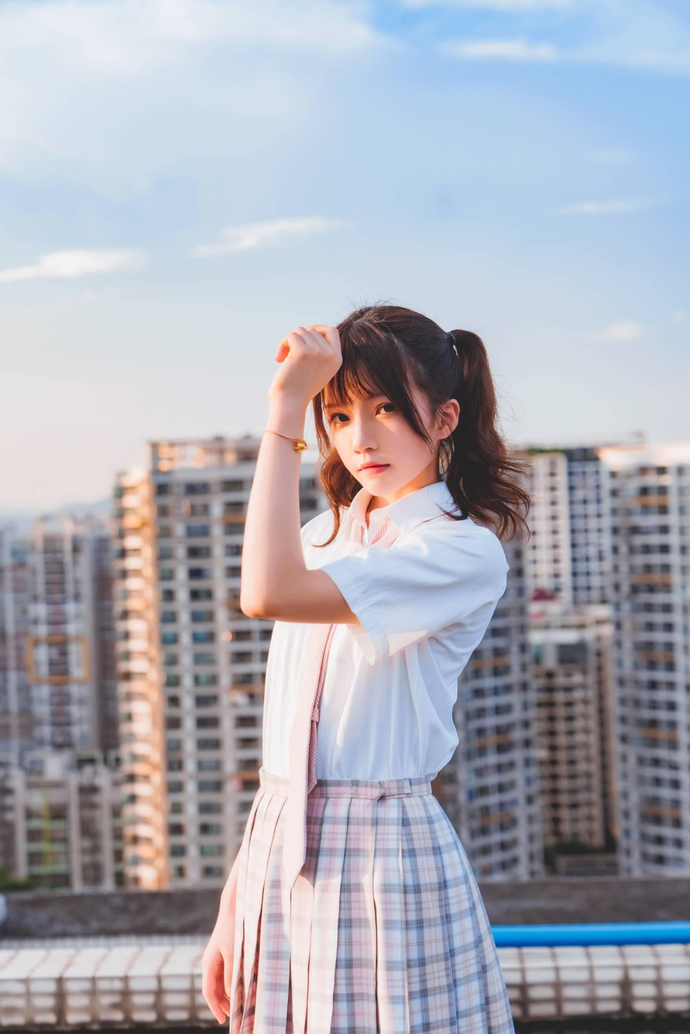 桜桃喵 – NO.108 橘子汽水 [15P]插图5