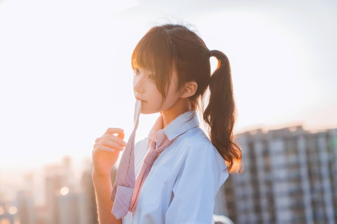 桜桃喵 – NO.108 橘子汽水 [15P]插图7
