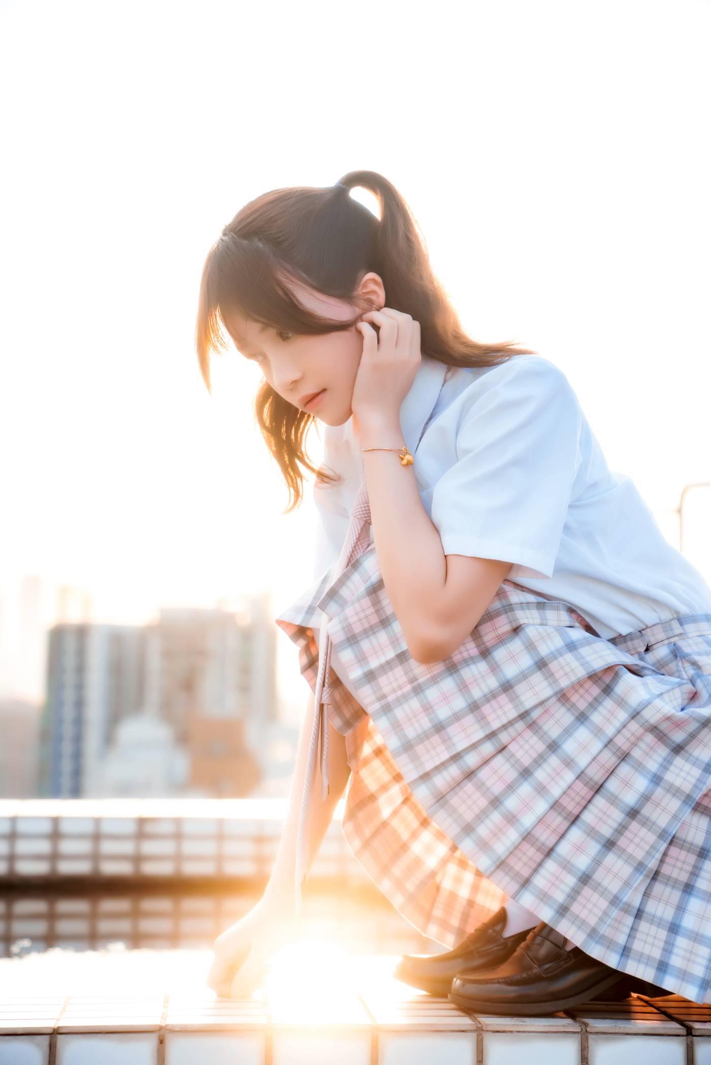 桜桃喵 – NO.108 橘子汽水 [15P]插图4