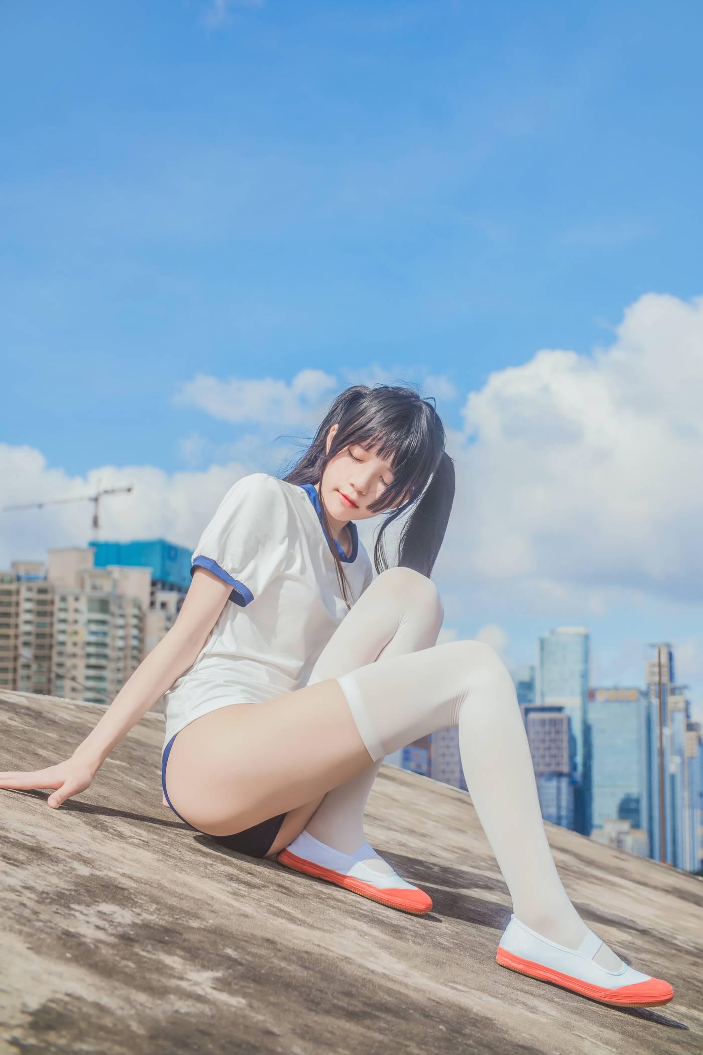 桜桃喵 – NO.49 未熟1 体操服 [24P]插图4