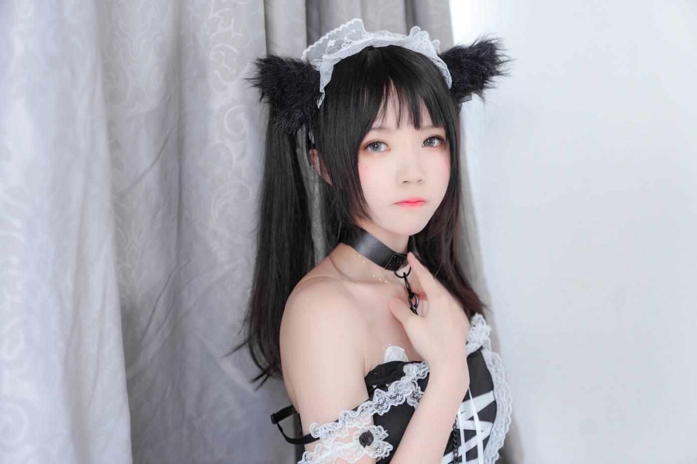 桜桃喵 – NO.84 黑猫 -黑猫1[40P]插图2