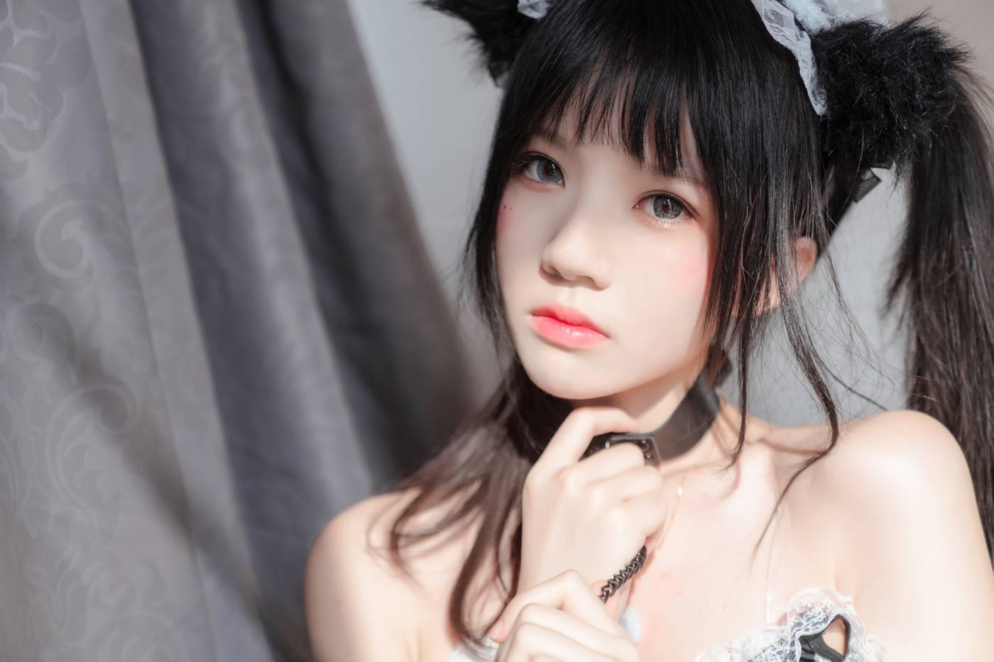 桜桃喵 – NO.84 黑猫 -黑猫1[40P]插图1