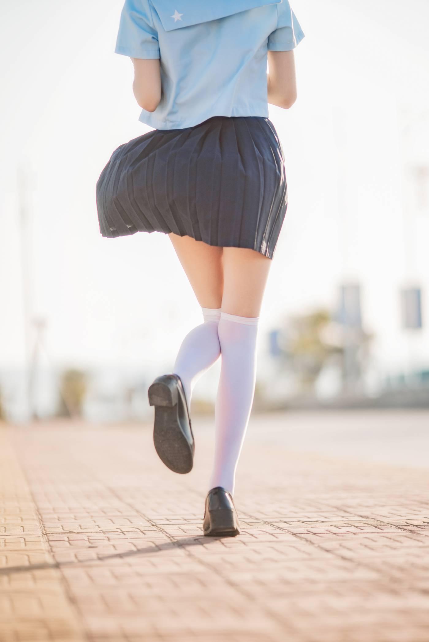 桜桃喵 – NO.123 蔚蓝 [33P]插图8