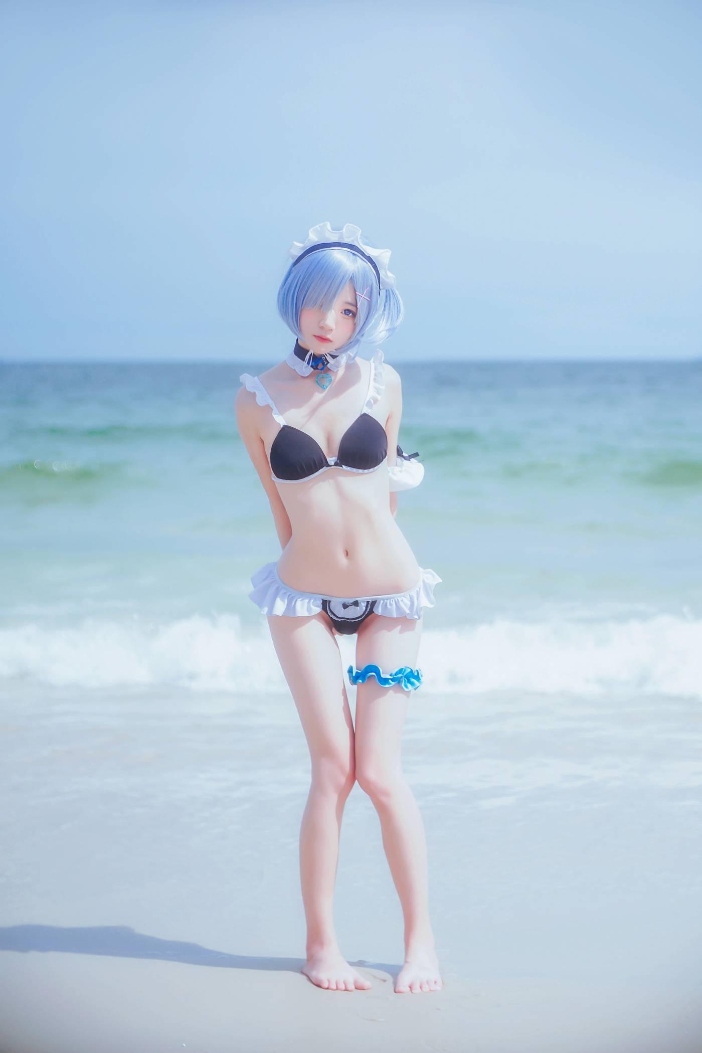 桜桃喵 – NO.79 蕾姆COS [48P]插图5