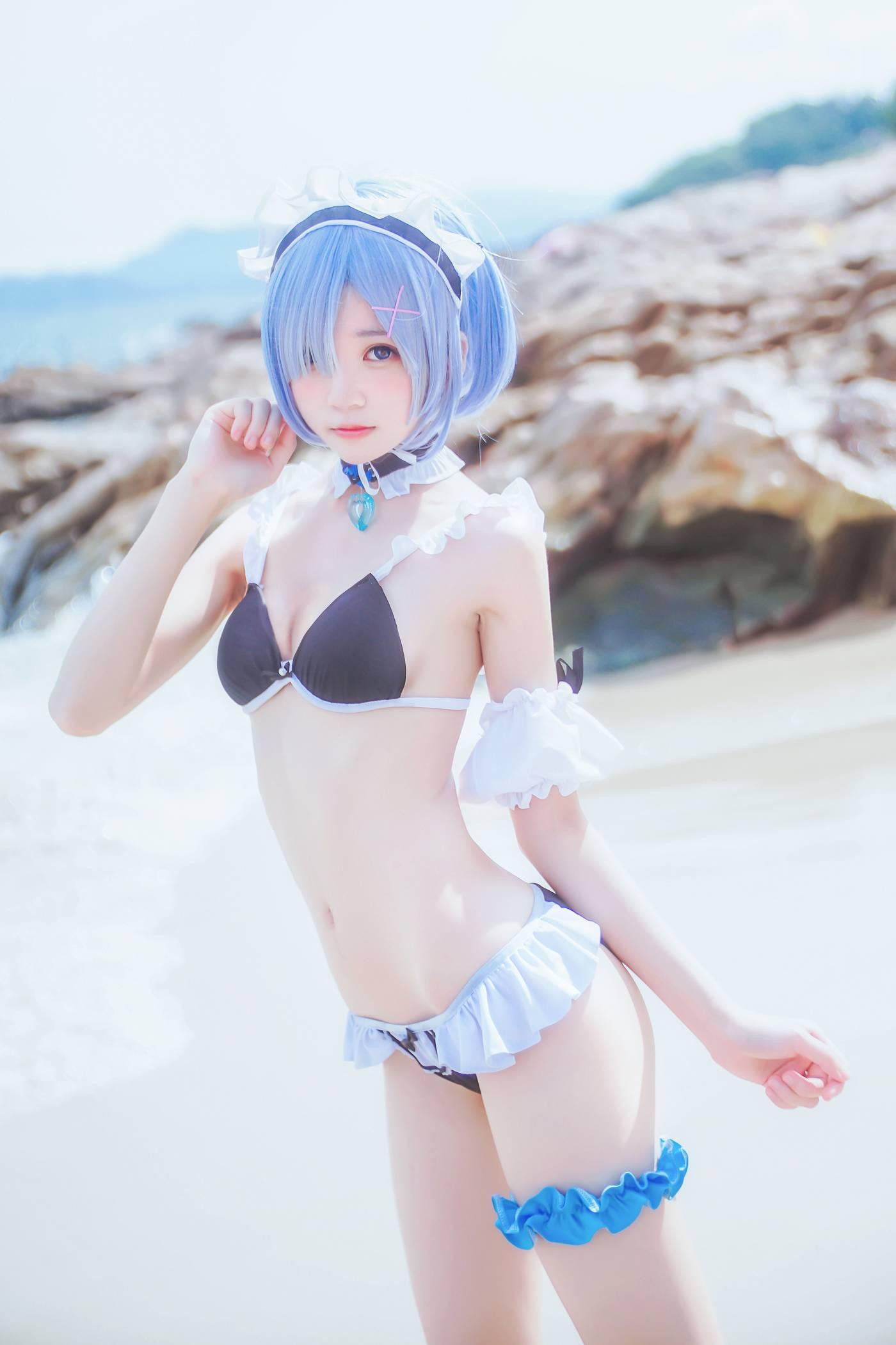 桜桃喵 – NO.79 蕾姆COS [48P]插图6