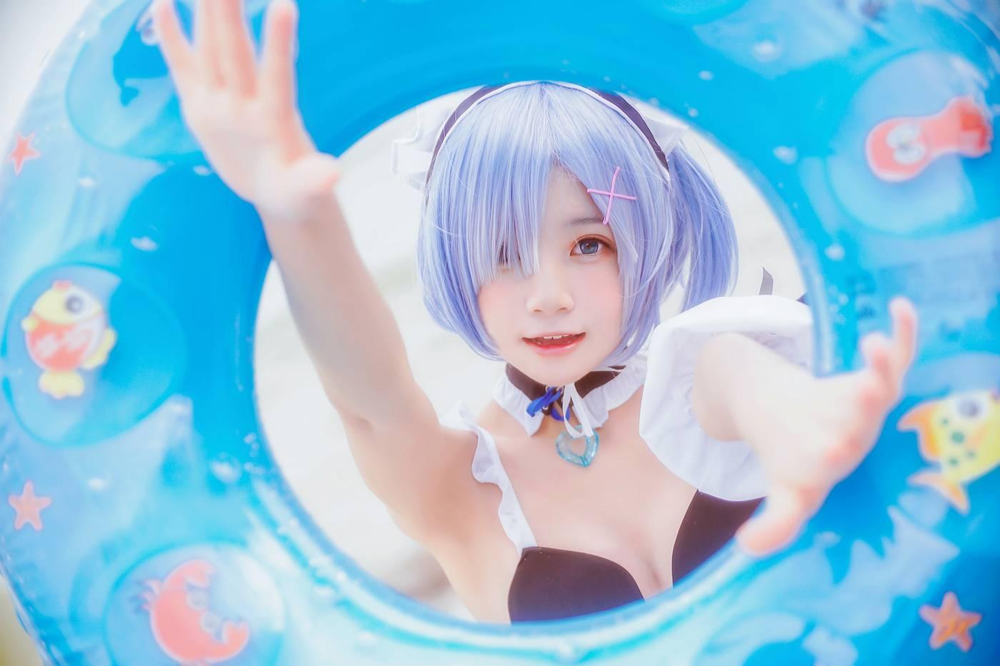 桜桃喵 – NO.79 蕾姆COS [48P]插图2