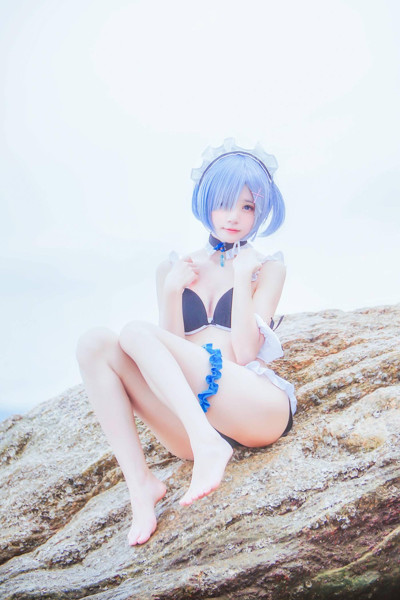 桜桃喵 – NO.79 蕾姆COS [48P]插图7