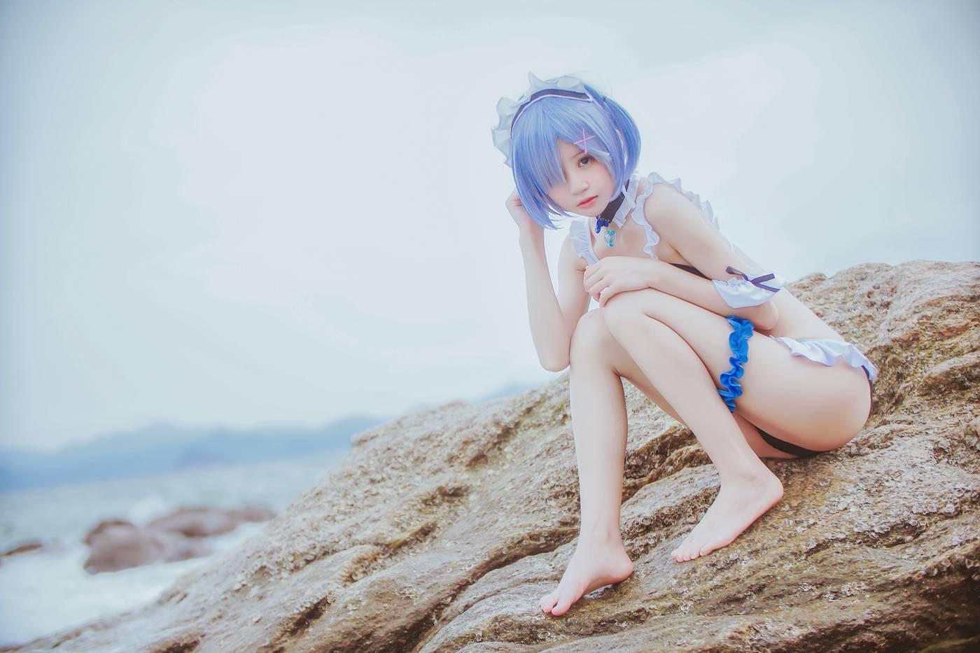 桜桃喵 – NO.79 蕾姆COS [48P]插图1
