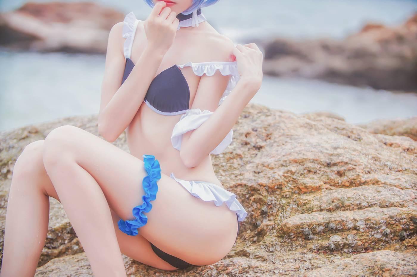 桜桃喵 – NO.79 蕾姆COS [48P]插图3
