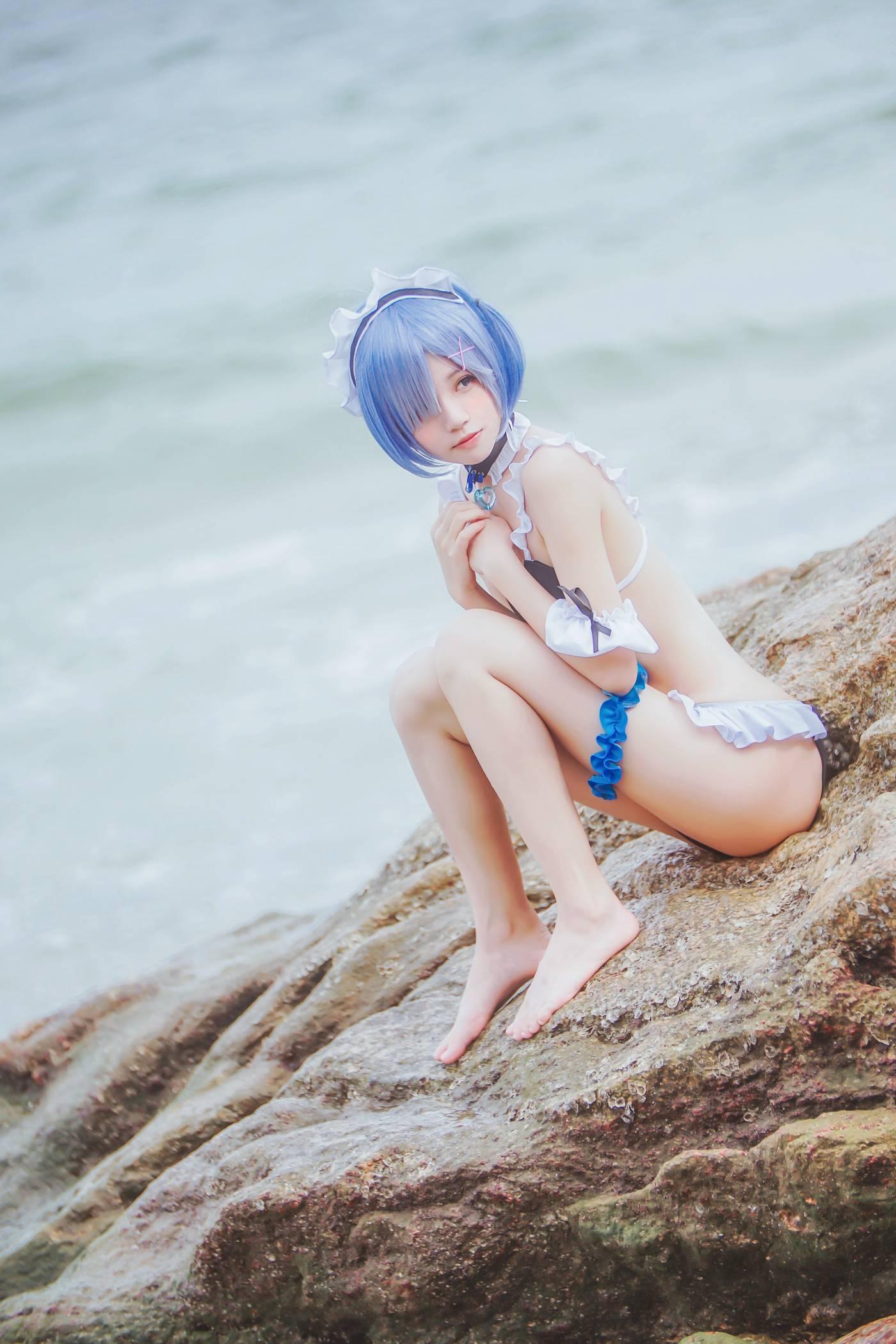 桜桃喵 – NO.79 蕾姆COS [48P]插图6